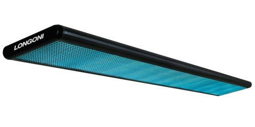 Бильярдный светильник плоский Nautilus LED (сине-зеленый) 205x31x6