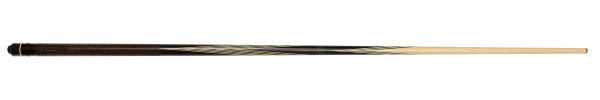 Бильярдный кий укороченный Black 133 см (граб, черный граб), двухсоставной